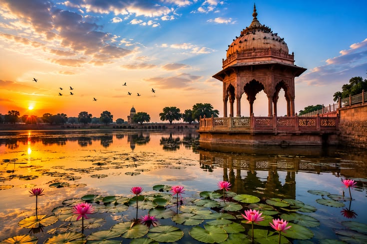 Keetham Lake Sur Sarovar Bird Sanctuary – natural tourist attraction in Agra India