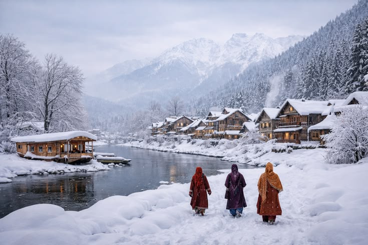 Little paradise kashmir 🤍