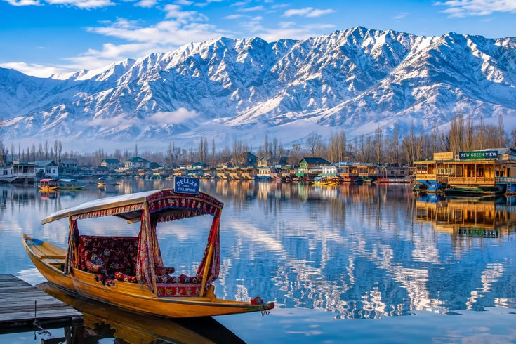 भारत का सुंदर कश्मीर 🌄